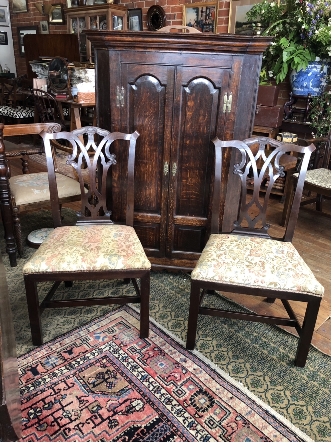 123. Chippendale Chairs