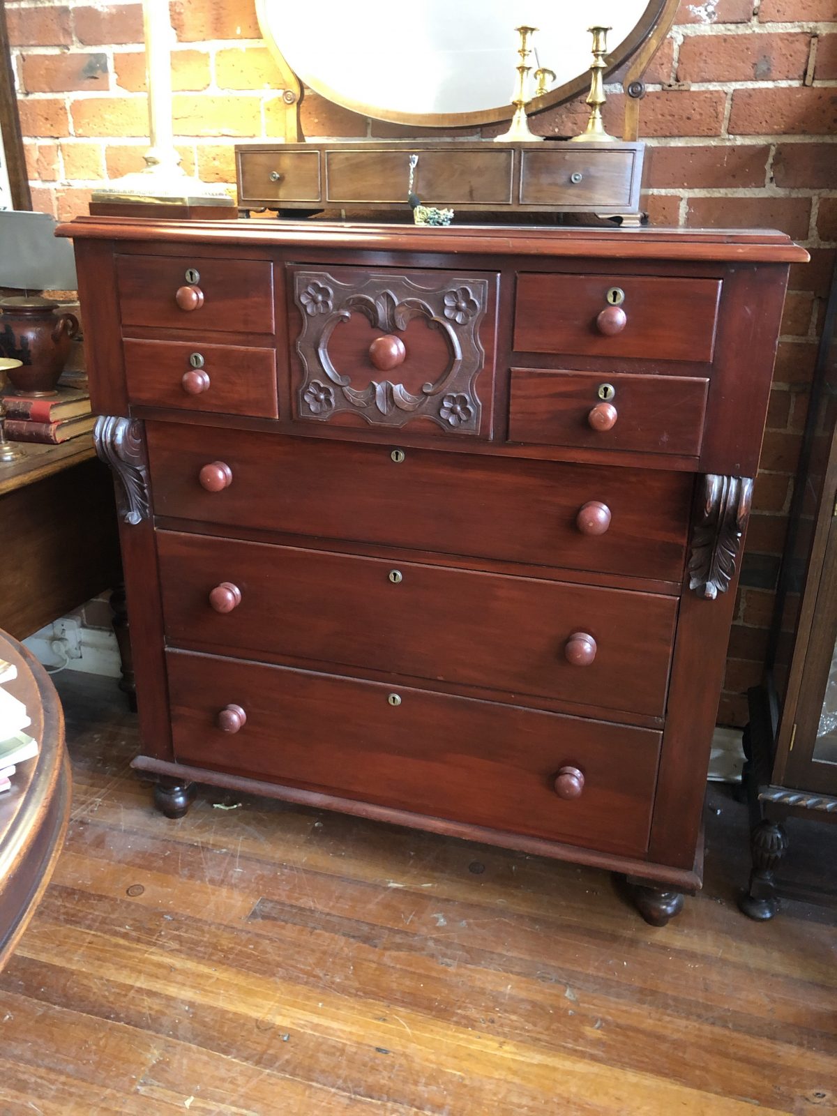 197. Colonial Chest of Drawers